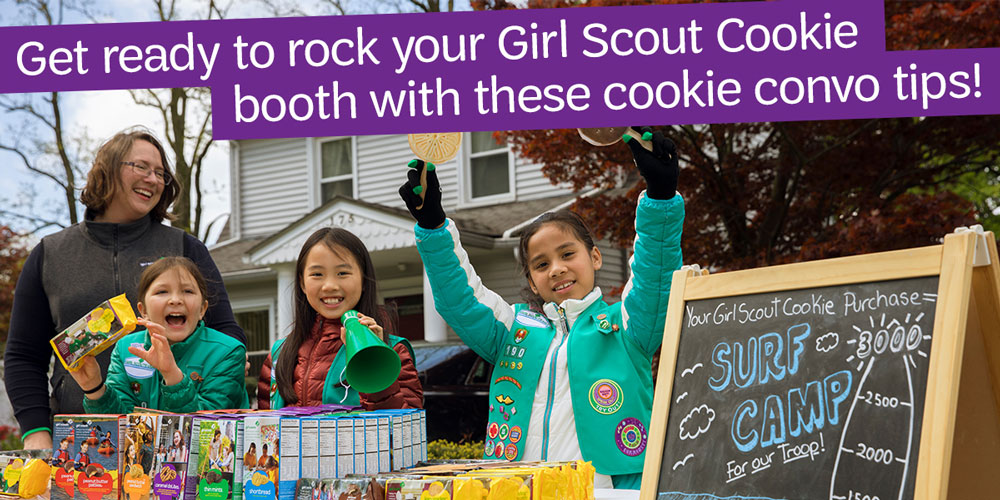 Rock Your Girl Scout Cookie Booth with These Cookie Convo Tips!