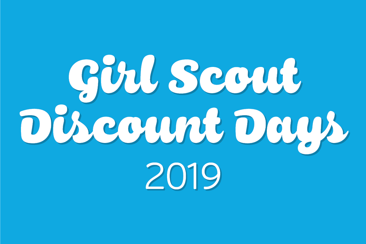 Girl Scout Discount Days 2019